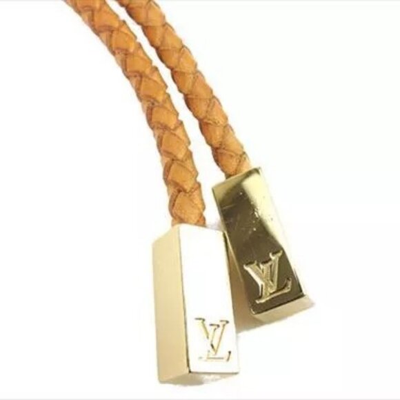 Louis Vuitton belt Beige Gold Leather Gold Hardware Woman main image 13